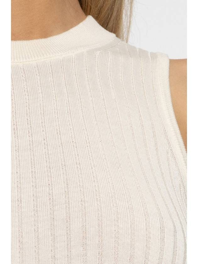 HERSKIND Ribbed Top 'Anna', Women's, Cream - BIRGITTE HERSKIND - BALAAN 5