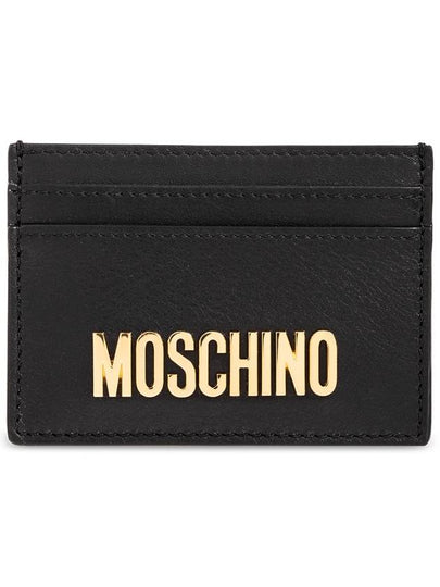 logo decoration card holder A81328001 - MOSCHINO - BALAAN 2