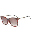 Sunglasses GG0655SA 002 Dark Havana Square Women's - GUCCI - BALAAN 1