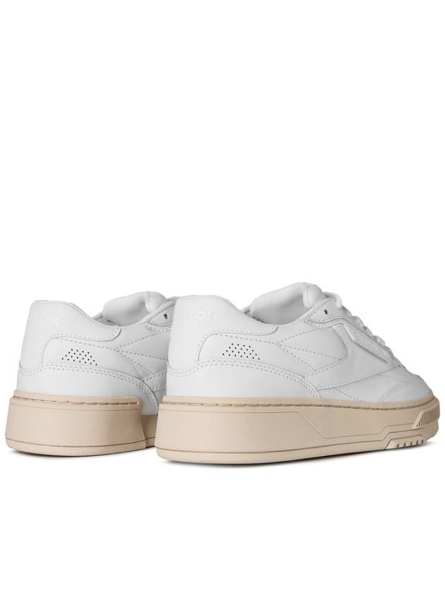 Club C LTD White LTHR Sneakers - REEBOK - BALAAN 3