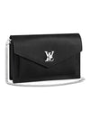 Mylockme Chain Shoulder Bag Black - LOUIS VUITTON - BALAAN 1