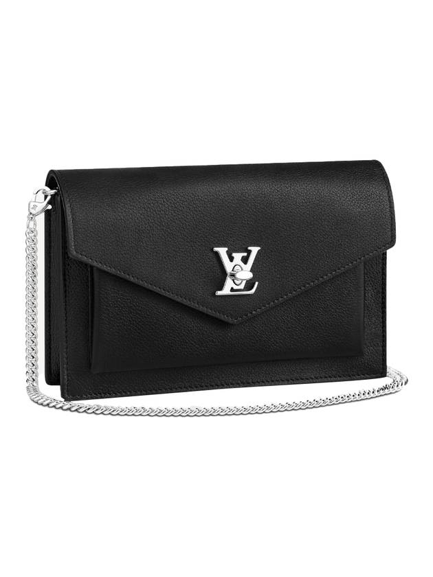 My Lock Me Chain Shoulder Bag Black - LOUIS VUITTON - BALAAN 1