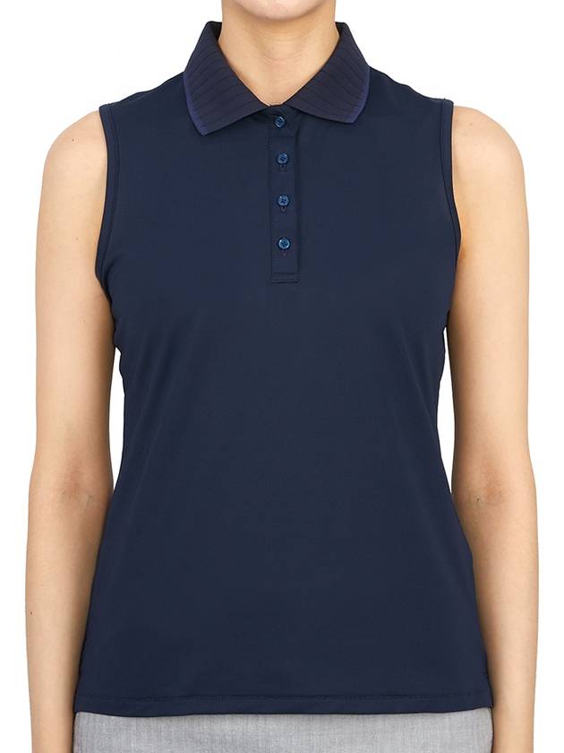 Women's Sleeveless PK Shirt Twilight - G/FORE - BALAAN 2