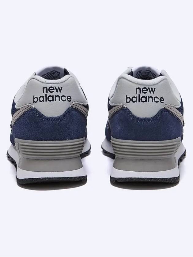 574 Core Pack Low Top Sneakers Navy - NEW BALANCE - BALAAN 6