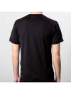 Logo Patch Short Sleeve T-Shirt Black - STONE ISLAND - BALAAN 3