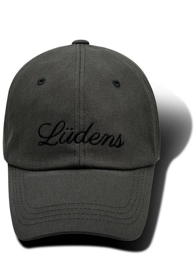 Ludens Signature Ball Cap Charcoal Scheduled to be shipped on September 13th - TABB LUDENS - BALAAN 1