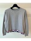 Underwear Sweatshirt 191Z A17049027 Gray WOMENS L - MOSCHINO - BALAAN 1