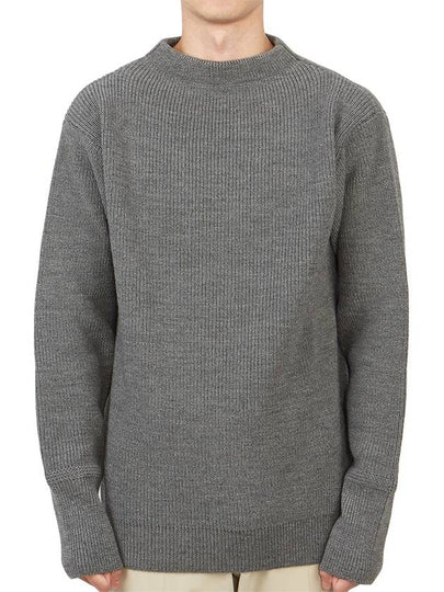 Sailor Crew Neck Knit Top Gray - ANDERSEN-ANDERSEN - BALAAN 2