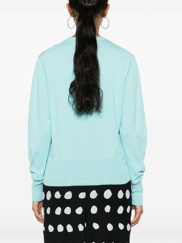 Bea Knit Cardigan Aqua - VIVIENNE WESTWOOD - BALAAN 6