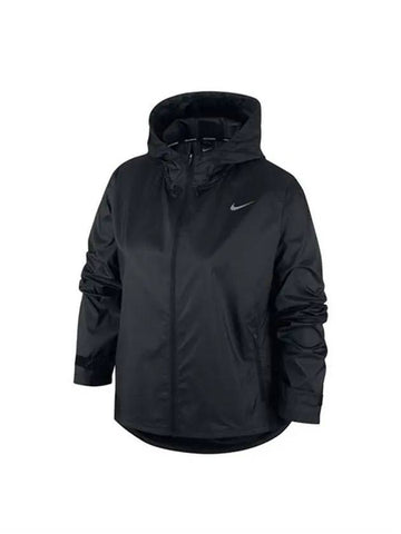 Women's Essential Running Track Jacket Black - NIKE - BALAAN 1