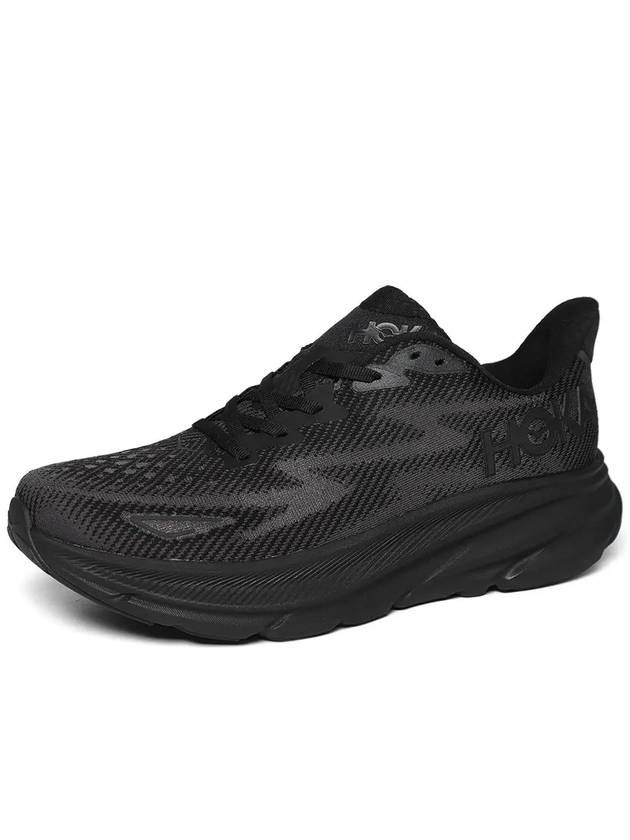 Clifton 9 Low Top Sneakers Black - HOKA ONE ONE - BALAAN 4