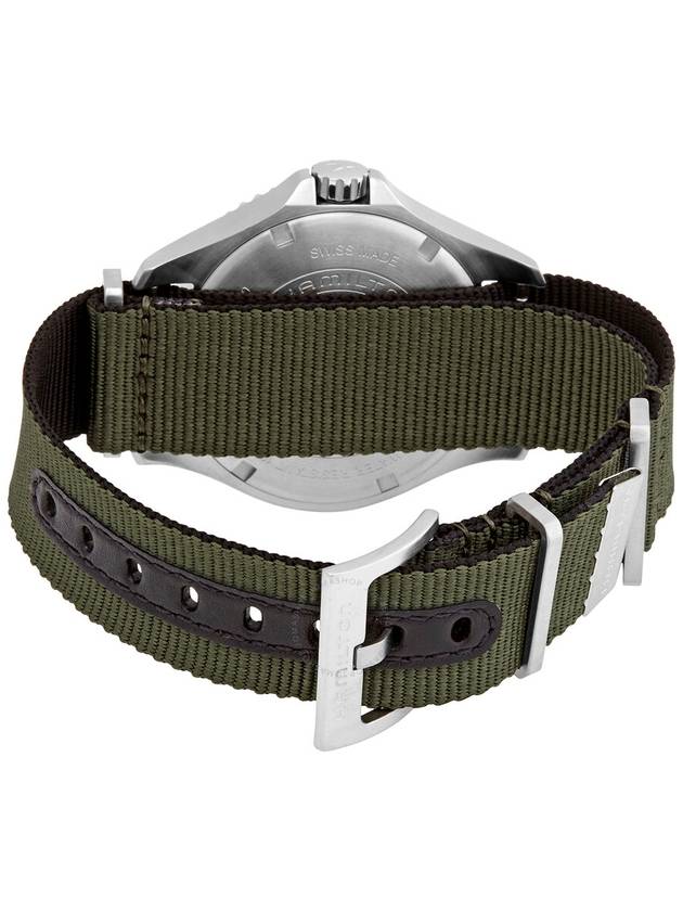 Hamilton Khaki Navy Automatic Green Dial Sprite Bezel Men's Watch H82375961 - HAMILTON - BALAAN 3