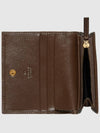 Horsebit 1955 Bifold Card Wallet Brown - GUCCI - BALAAN 8