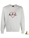 Leon Sweatshirt Grey - A.P.C. - BALAAN 2