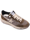 Running Sole Mesh Low Top Sneakers Olive Green - GOLDEN GOOSE - BALAAN 4