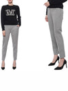 Pegno Straight Pants Grey - MAX MARA - BALAAN 2