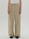 classic strap pants beige - JUN BY JUN K - BALAAN 1