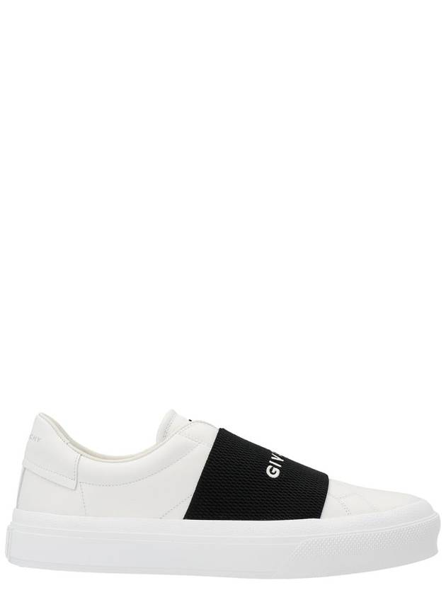 City Court Band Logo Low Top Sneakers White - GIVENCHY - BALAAN 2