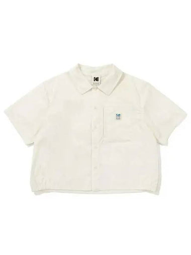 KODAK Chroma Breeze Short Sleeve Shirt Woman IVORY - KODO - BALAAN 1