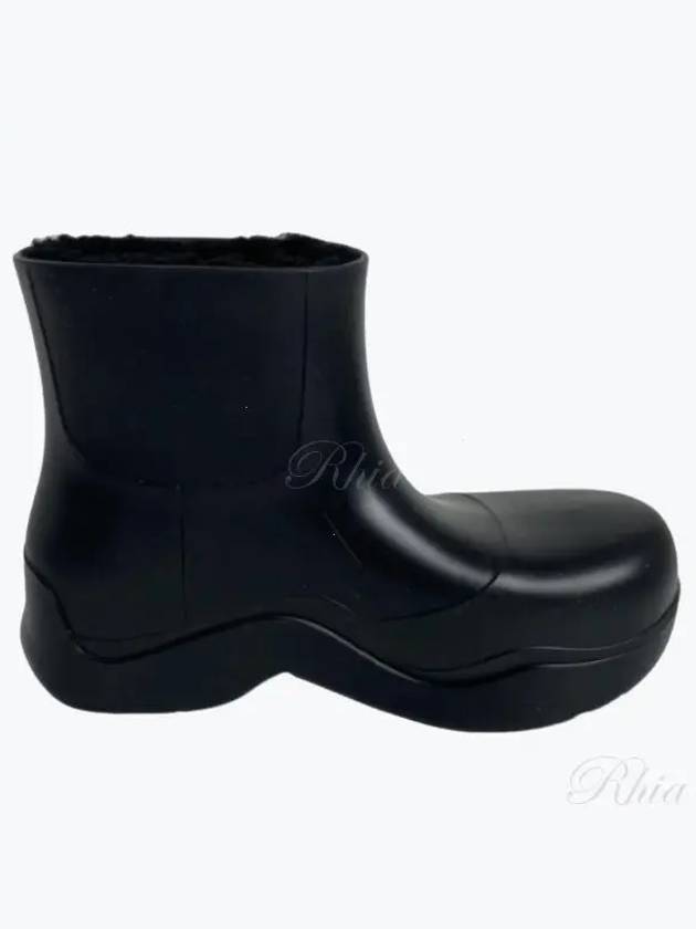 Puddle Shearling Chelsea Boots Black - BOTTEGA VENETA - BALAAN 2