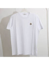 Logo Patch Cotton Short Sleeve T-Shirt 3 Pack Set White - MONCLER - BALAAN 2