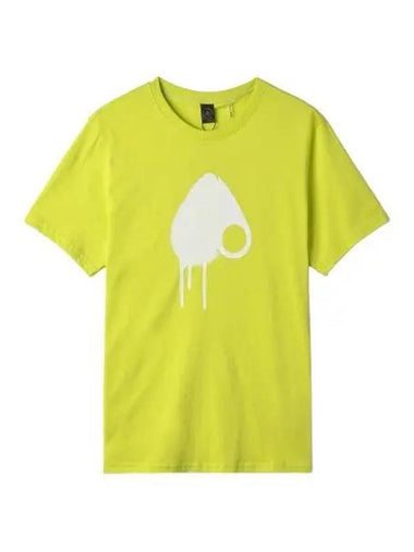 Augustine short sleeve t shirt lime - MOOSE KNUCKLES - BALAAN 1