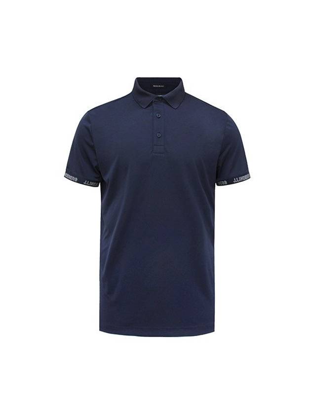 Guy Guy Piketty Regular Fit PK Shirt Navy - J.LINDEBERG - BALAAN 1