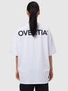 Unisex Sports Functional Overfit Short Sleeve T-Shirt White - OVERTIA - BALAAN 7