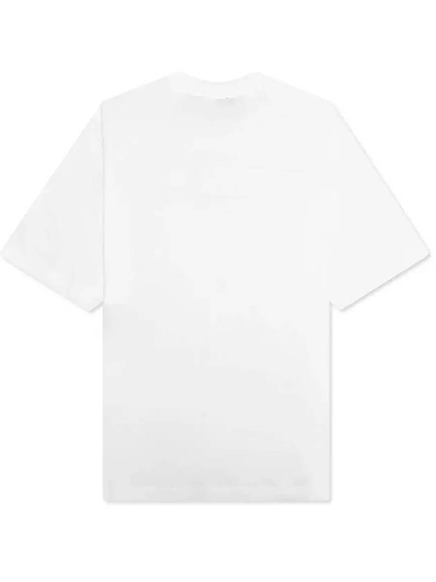 Stone Face Logo Short Sleeve T-Shirt White - ACNE STUDIOS - BALAAN 4