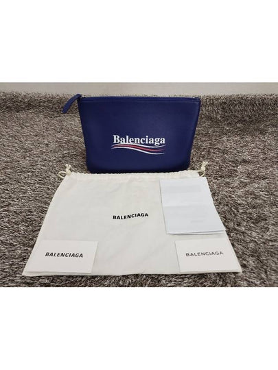 wave logo clutch - BALENCIAGA - BALAAN 2