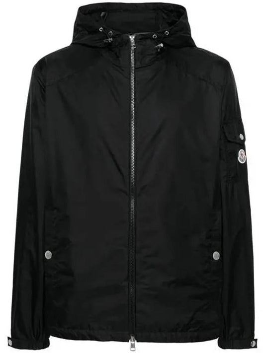 Etiache Rain Hooded Zip Up Black - MONCLER - BALAAN 2