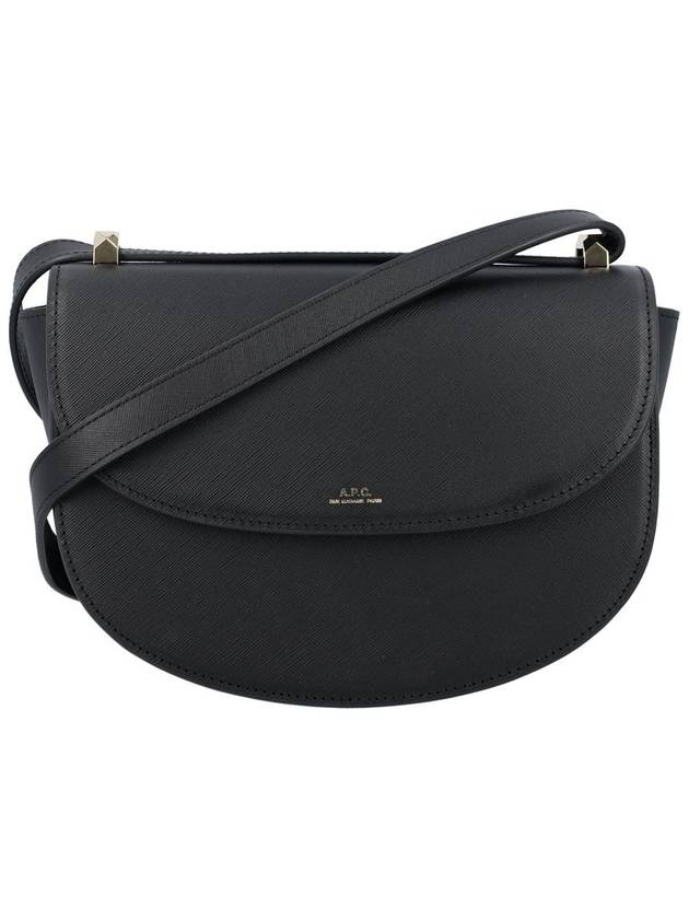 Half Moon Leather Cross Bag Black - A.P.C. - BALAAN 2