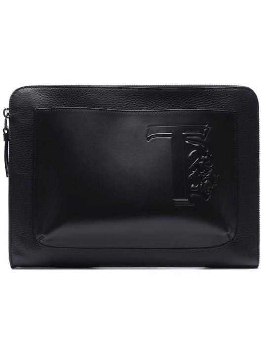 Men's T Monogram Clutch Bag - TOD'S - BALAAN 1