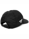 Re Nylon Baseball Cap Black - PRADA - BALAAN 4