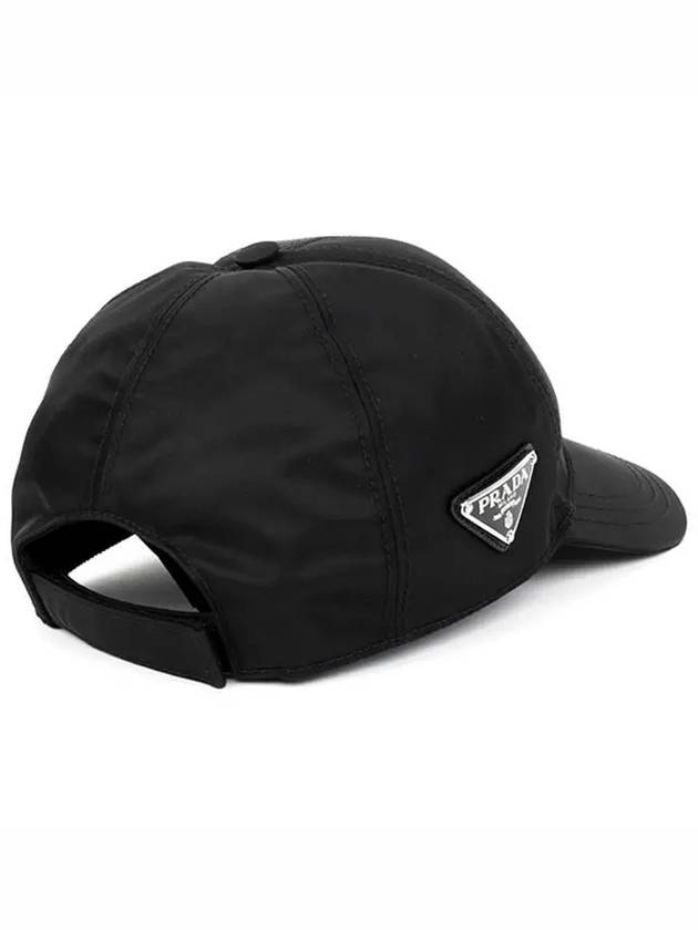 Re Nylon Baseball Cap Black - PRADA - BALAAN 4