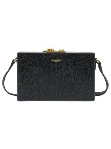 mini trunk clutch black - THOM BROWNE - BALAAN 1