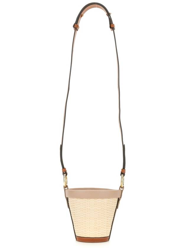 Woven Raffia Cross Bag Beige - MAISON MARGIELA - BALAAN 4