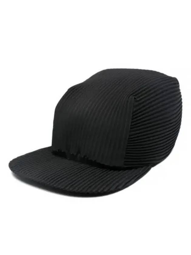 Homme Pliss Issey Miyake Pleated Cap HP48AA464 - ISSEY MIYAKE - BALAAN 2