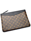 Daily Monogram Pouch Bag Brown Black - LOUIS VUITTON - BALAAN 4