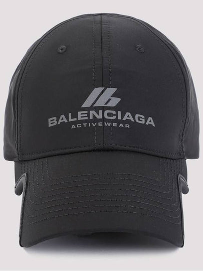 Activewear Technical Nylon Ball Cap Black - BALENCIAGA - BALAAN 2