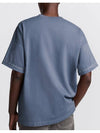 Oversized Fit Cotton Jersey Short Sleeve T-Shirt Blue - DIOR - BALAAN 5