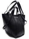 Calfskin Everyday Tote Bag Black - BALENCIAGA - BALAAN 4