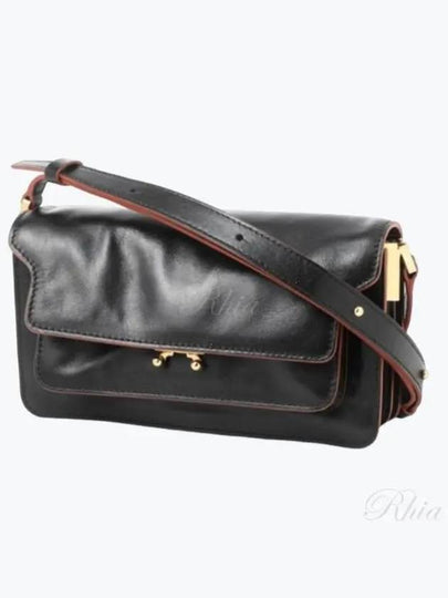 Trunk Soft East West Cross Bag Black - MARNI - BALAAN 2