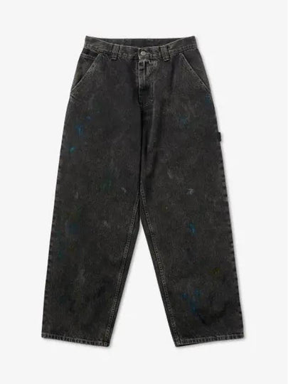 Women's Paint Splatter Wide Jeans Black - MAISON MARGIELA - BALAAN 2