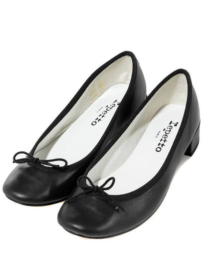 Women's Camille Middle Pumps Heels Matte Black - REPETTO - BALAAN 2