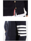 Thom Browne diagonal armband Milanese stitch cardigan MKC171A 00219 415 - BURBERRY - BALAAN 7