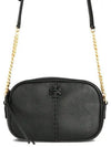 McGraw Logo Camera Shoulder Bag Black - TORY BURCH - BALAAN 2