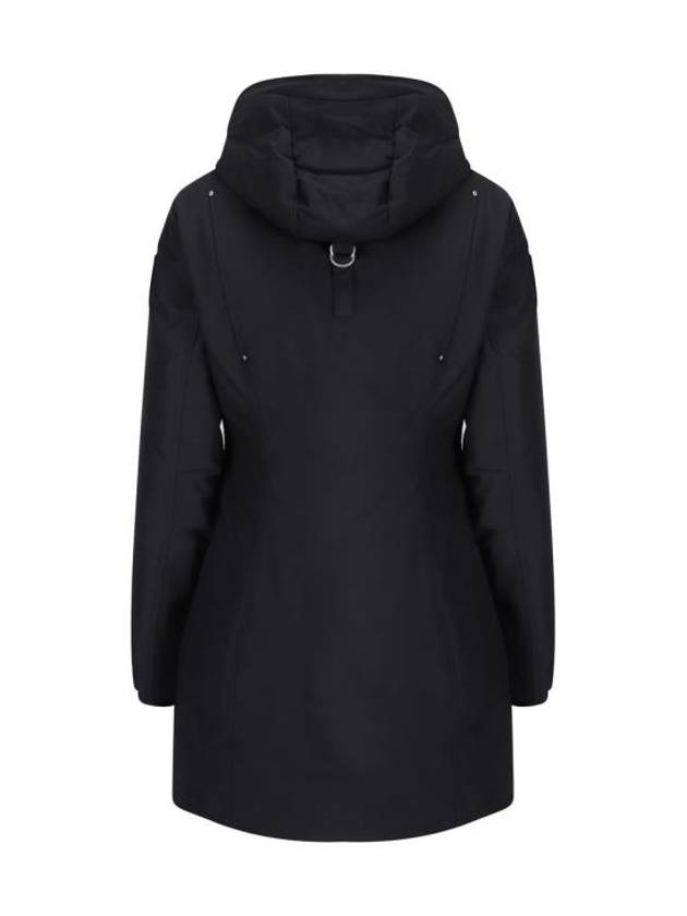 Cloud Hooded Long Zip-Up Jacket Black - MOOSE KNUCKLES - BALAAN 3