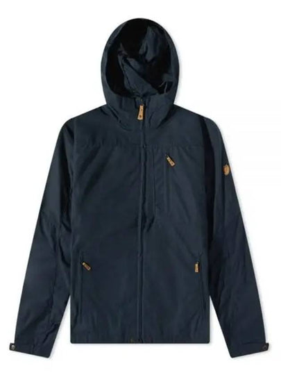 Men's Sten Zip-Up Hoodie Dark Navy - FJALL RAVEN - BALAAN 2