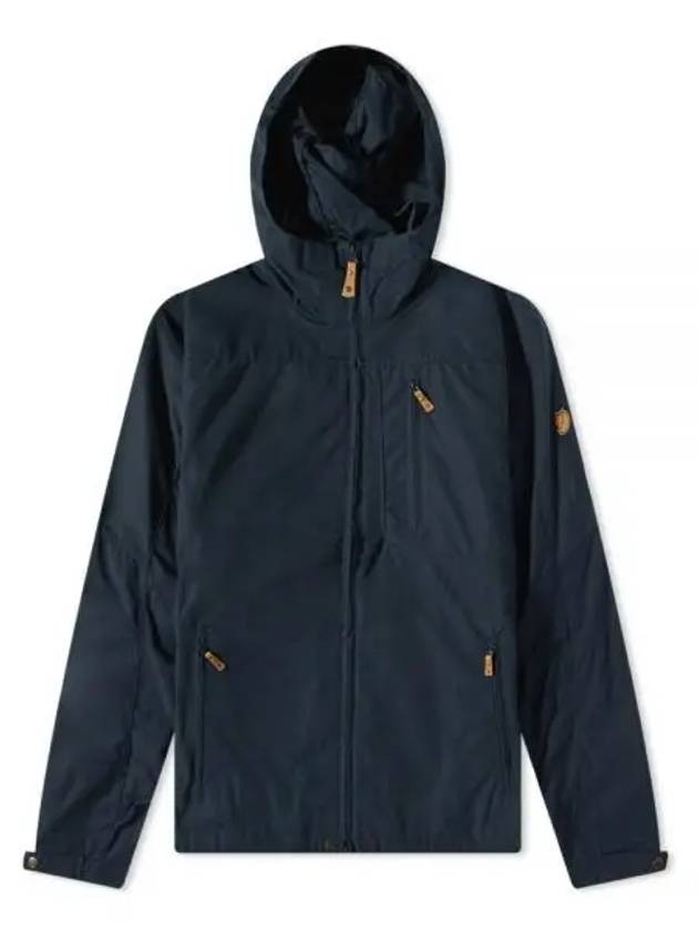 Men's Sten Zip-Up Hoodie Dark Navy - FJALL RAVEN - BALAAN 2